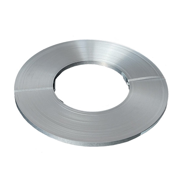 帯鉄バンド 幅19mm 30kg 約335m メッキ 銀硬
