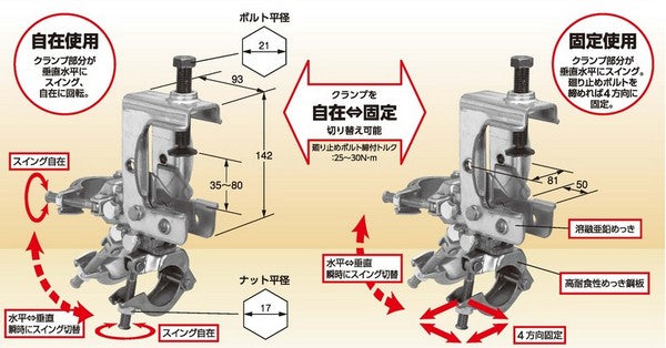 KS 万能スイング 80型 1302400 国元商会 大阪