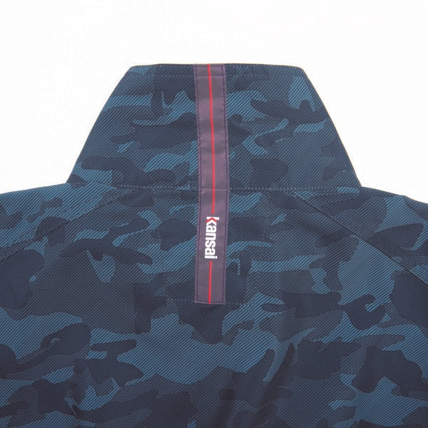 カンサイ 空調風神服 半袖 カモフラ K1008 大川被服 ファンバッテリーセット