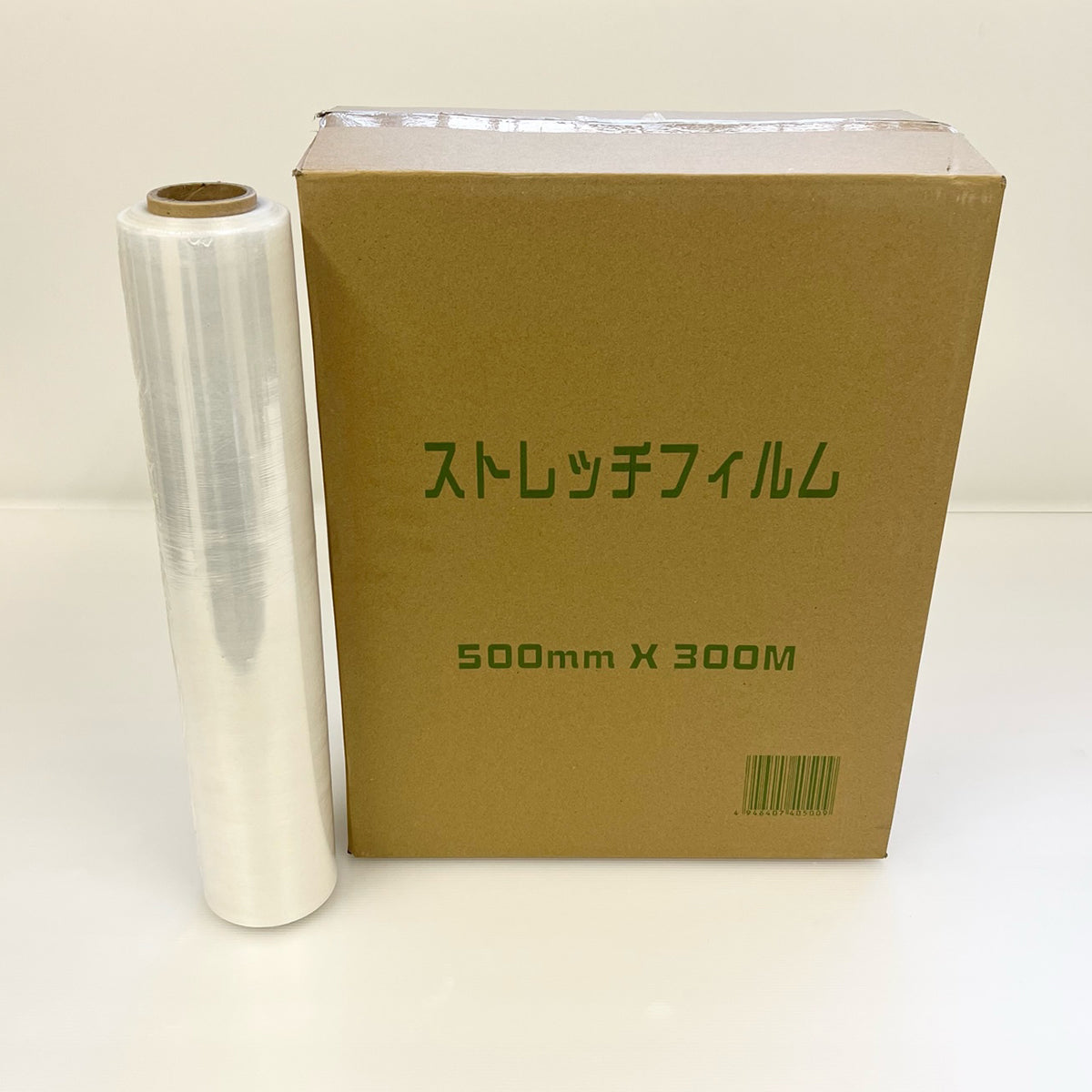 ストレッチフィルム 500mm×300m|12μ 15μ 17μ