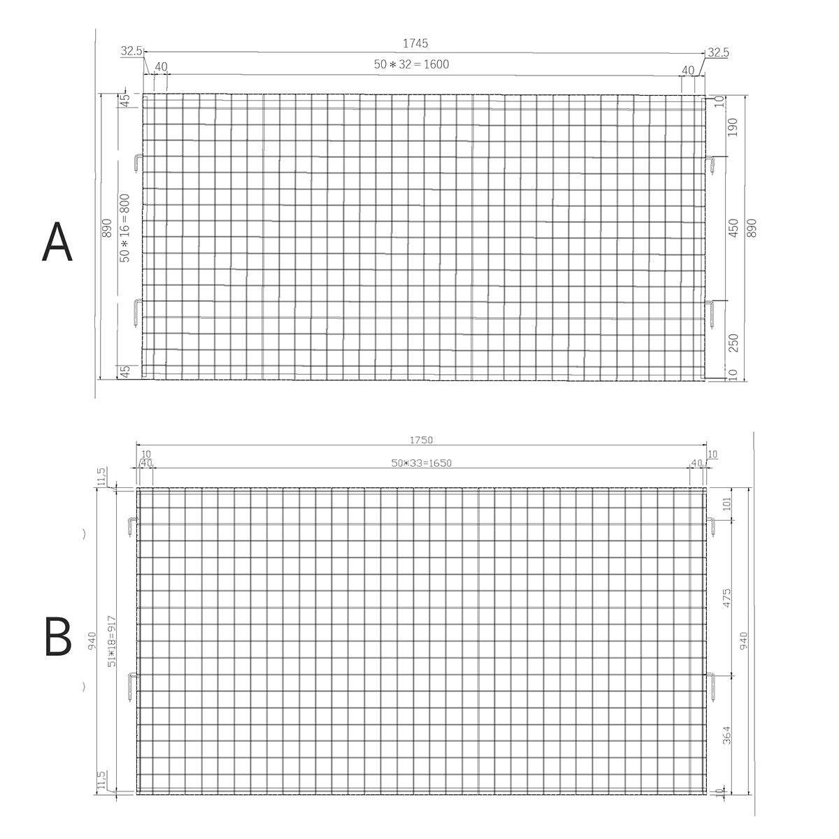 足場養生枠|くさび式 Aタイプ Bタイプに対応の養生フェンス