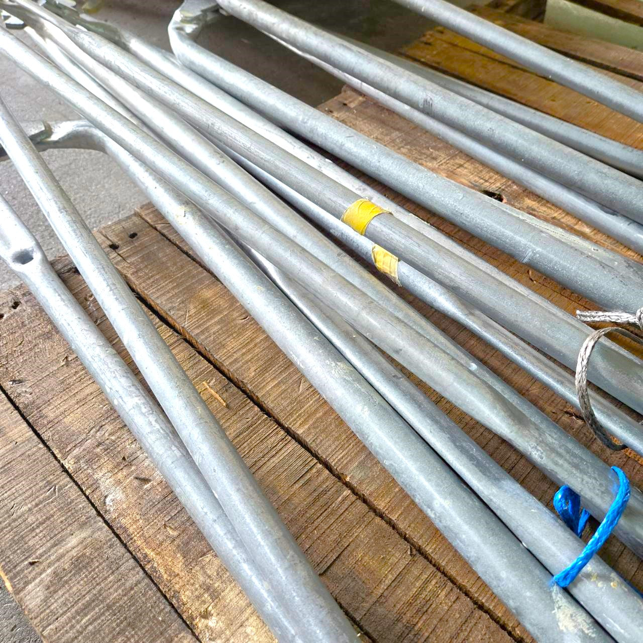 中古 くさび式足場 先行手摺 1800mm Aタイプ KRH製
