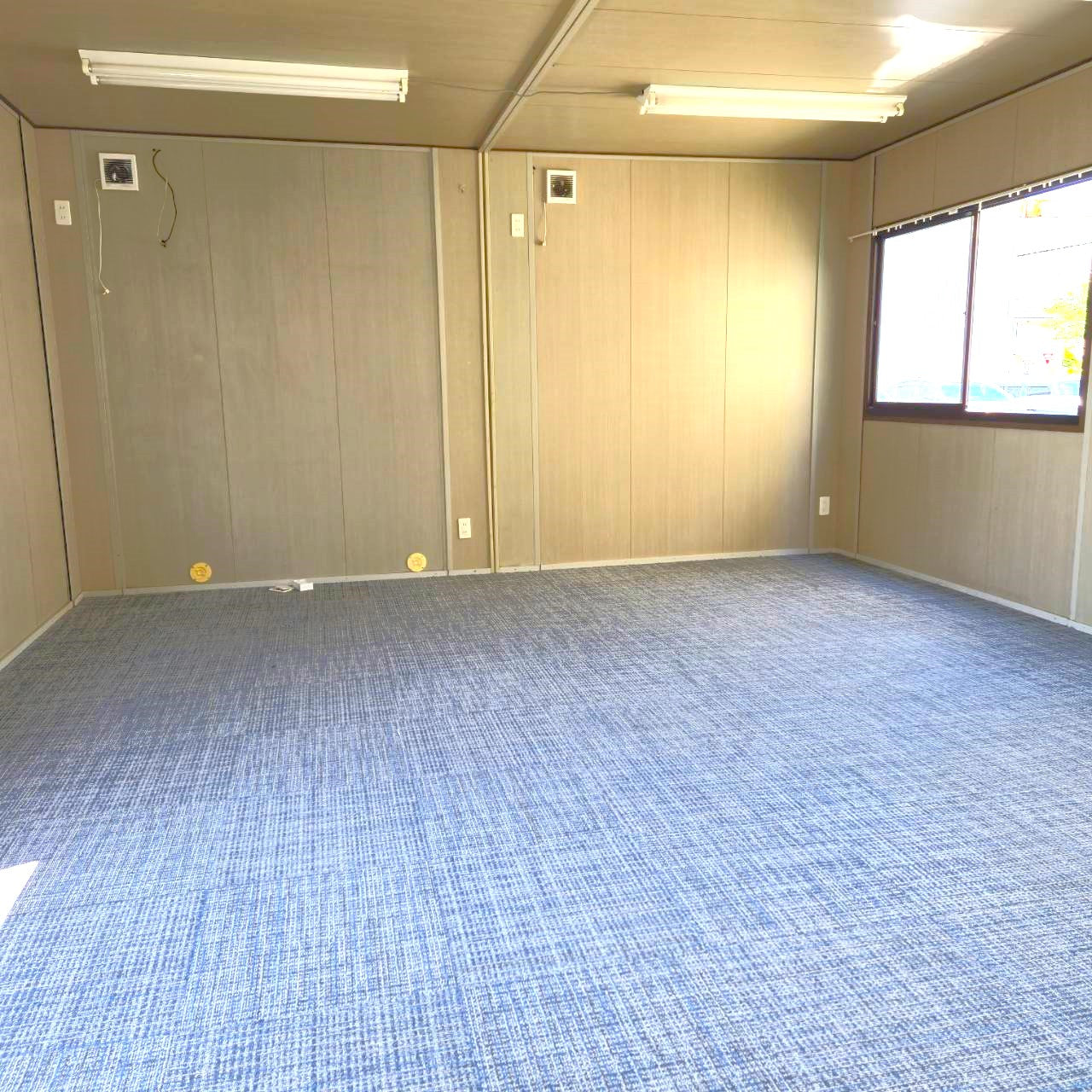 中古 ナガワ スーパーハウス 事務所用 2連棟2階建