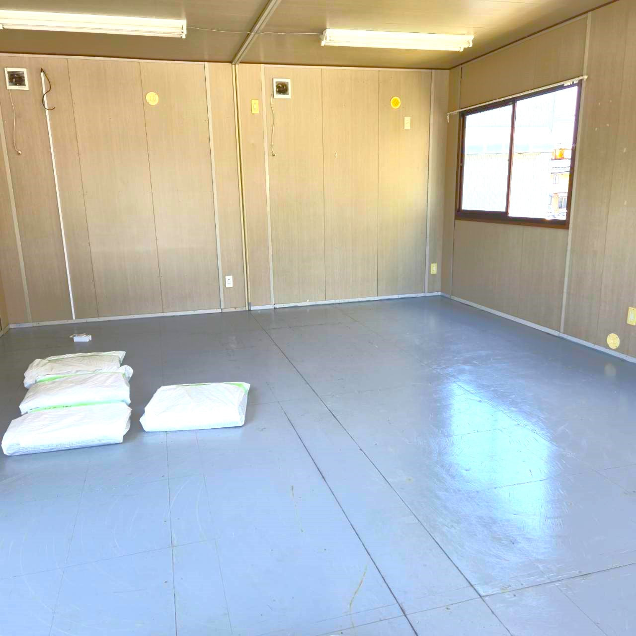 中古 ナガワ スーパーハウス 事務所用 2連棟2階建