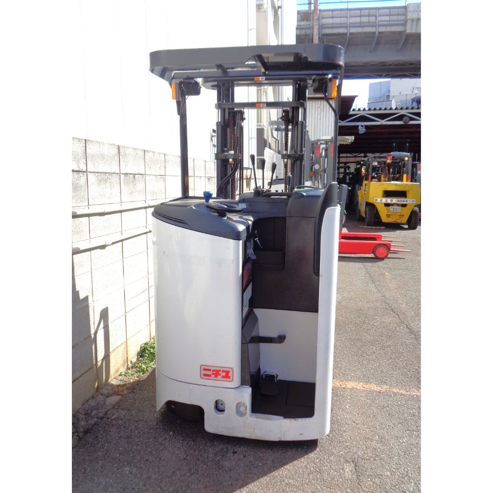 中古 リーチフォークリフト バッテリー式 三菱ロジスネクスト FBRM10NL-80-300