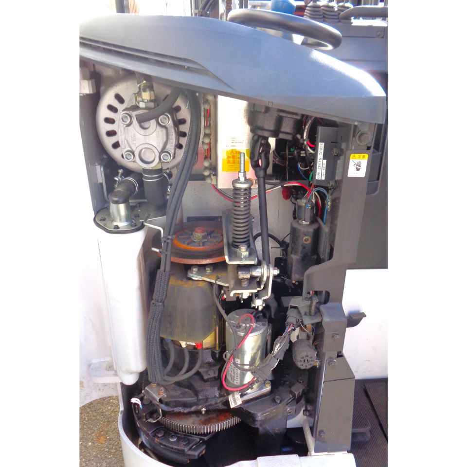 中古 リーチフォークリフト バッテリー式 三菱ロジスネクスト FBRM10NL-80-300