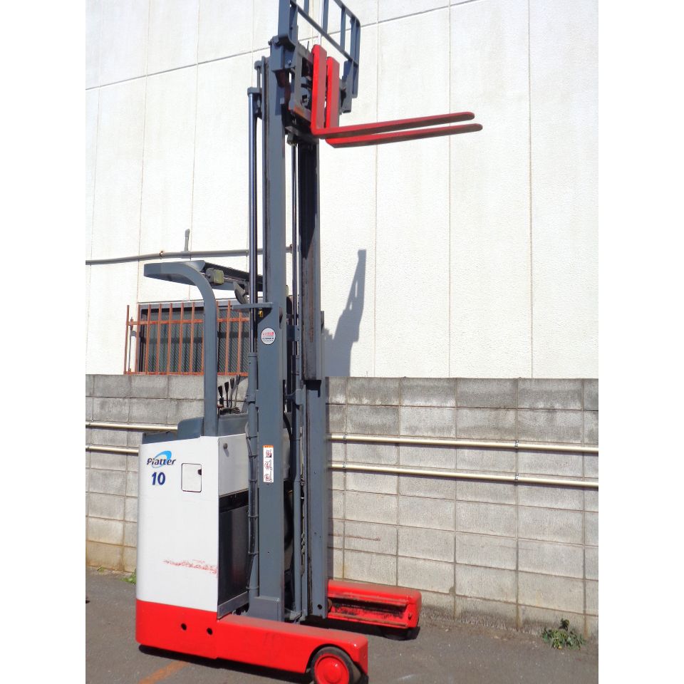 中古 リーチフォークリフト バッテリー式 三菱ロジスネクスト FBRM10-75B-300SF