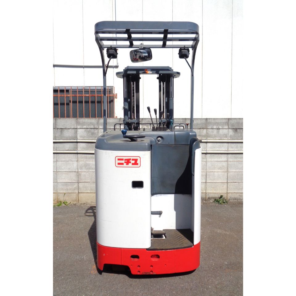 中古 リーチフォークリフト バッテリー式 三菱ロジスネクスト FBRM10-75B-300SF