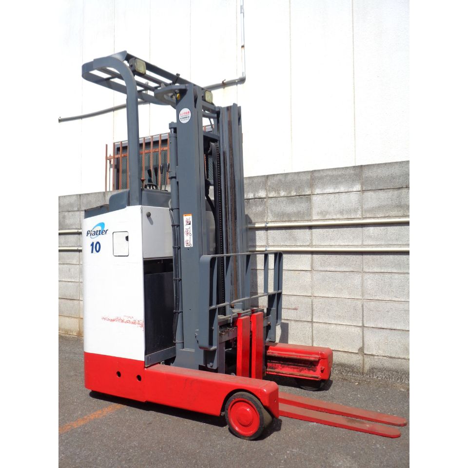 中古 リーチフォークリフト バッテリー式 三菱ロジスネクスト FBRM10-75B-300SF