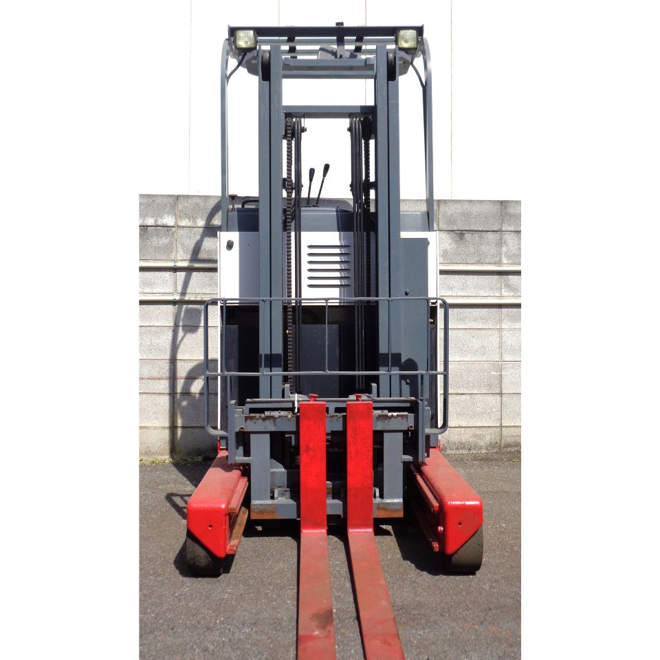 中古 リーチフォークリフト バッテリー式 三菱ロジスネクスト FBRM10-75B-300SF
