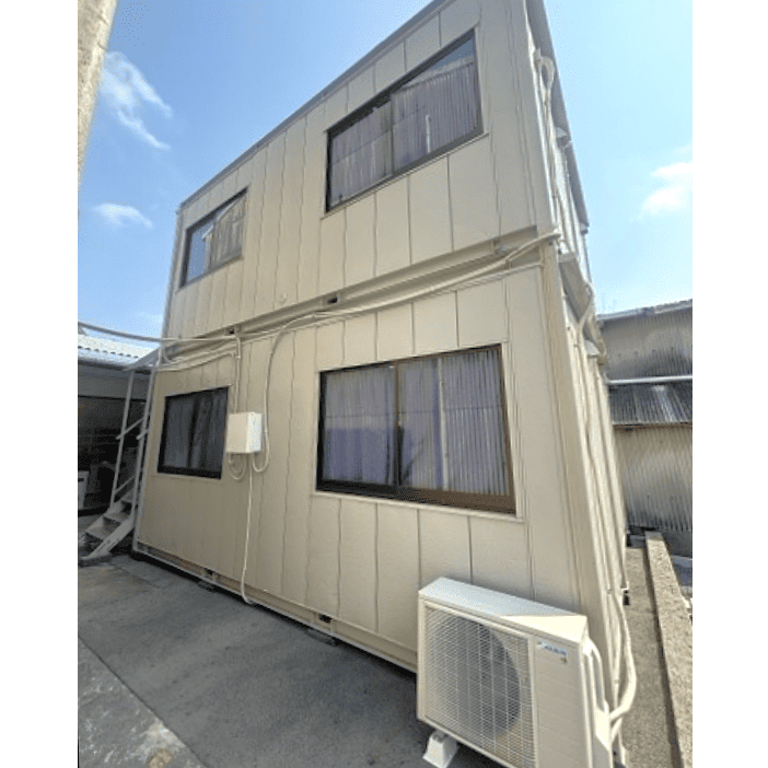 中古 ナガワ スーパーハウス 事務所用 2連棟2階建 – ぼんてん屋|足場 中古 ナガワ スーパーハウス 事務所用 2連棟2階建 – ぼんてん屋|足場
