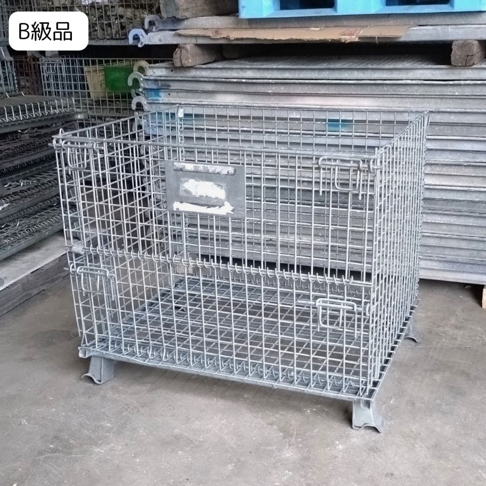 中古 メッシュパレット 1000×800×700 ピッチ50×50
