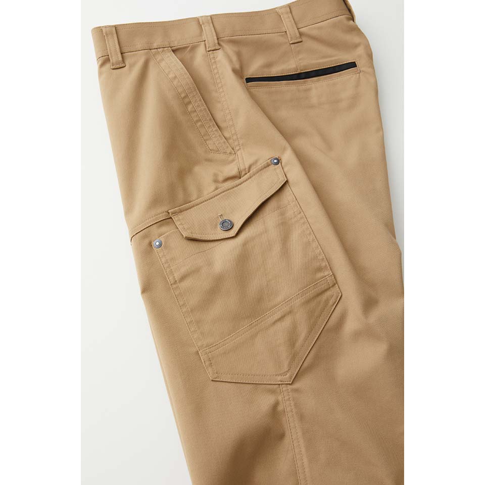 SOWA カーゴパンツ ノータック メンズ 3042-08 快適なストレッチ作業着