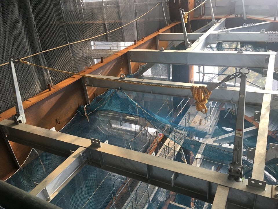 日本製 水平親綱ロープ 10m 15m 20m 30m キョーワ