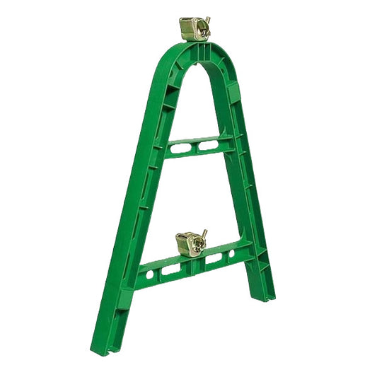単管バリケード樹脂製(緑) A型バリケード