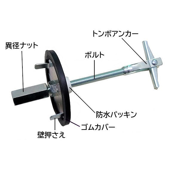 ALC壁つなぎアンカー トンボアンカー 静岡器具商会 10個 – ぼんてん屋｜足場販売・買取の総合通販サイト