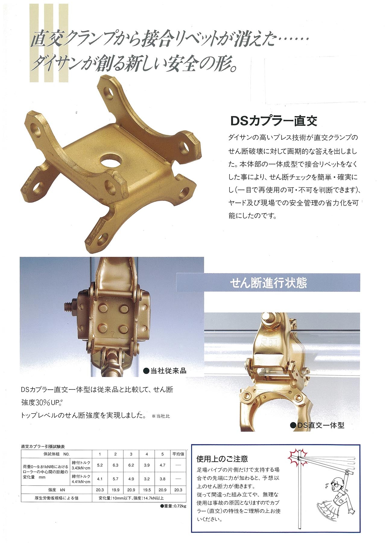 DSカプラー 兼用クランプ 直交 自在 30個セット ダイサン