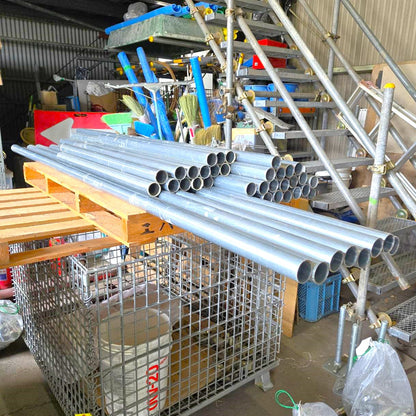 中古 単管パイプ 1m 2m 2.5m 4m 48.6φ