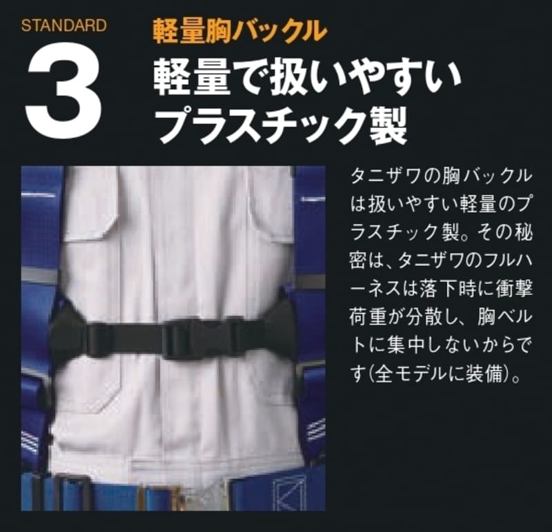 フルハーネス型 墜落制止用器具 誉Ⅱ ST#573A-N タニザワ – ぼんてん屋｜足場販売・買取の総合通販サイト