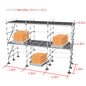 くさび足場で作る軽量物用ラック ユハラ工業