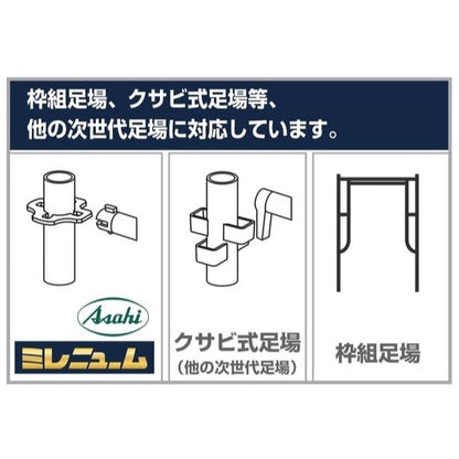 足場荷揚げリフト ミニリフト 人工数30％削減 20mセット アサヒ産業