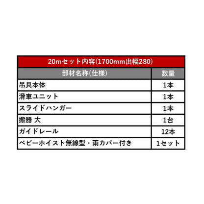 足場荷揚げリフト ミニリフト 人工数30％削減 20mセット アサヒ産業