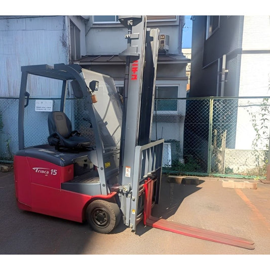三菱ロジスネクスト製トリンカ FBT15PN-80-400SF 中古バッテリー式フォークリフト