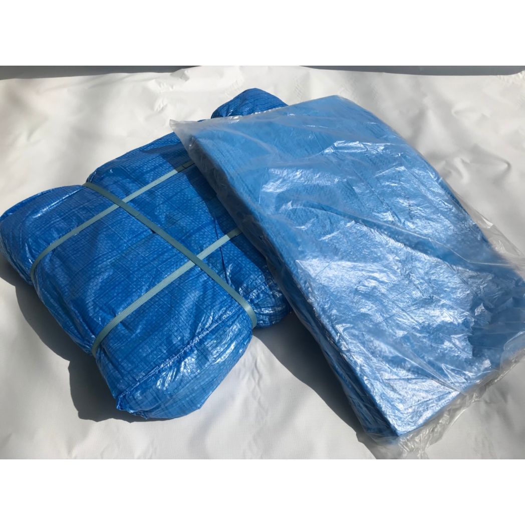 防災・工事・レジャーに使えるポリエチレン製ブルーシート