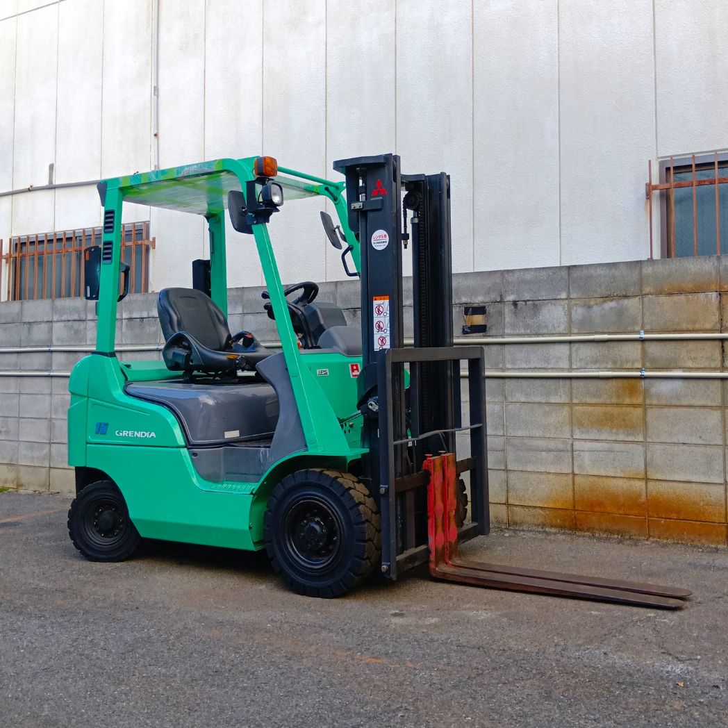 グリンディア フォークリフト KFGE15T 三菱ロジスネクスト製エンジン式カウンター