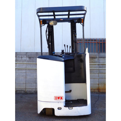 中古 プラッター リーチ式フォークリフト FBRMAW15-80-500M ニチユ