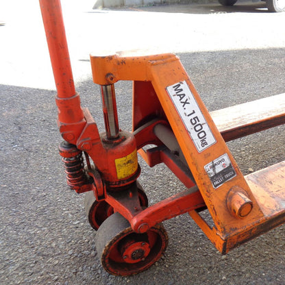 中古 ハンドパレットトラック｜積載1500kg｜をくだ屋技研