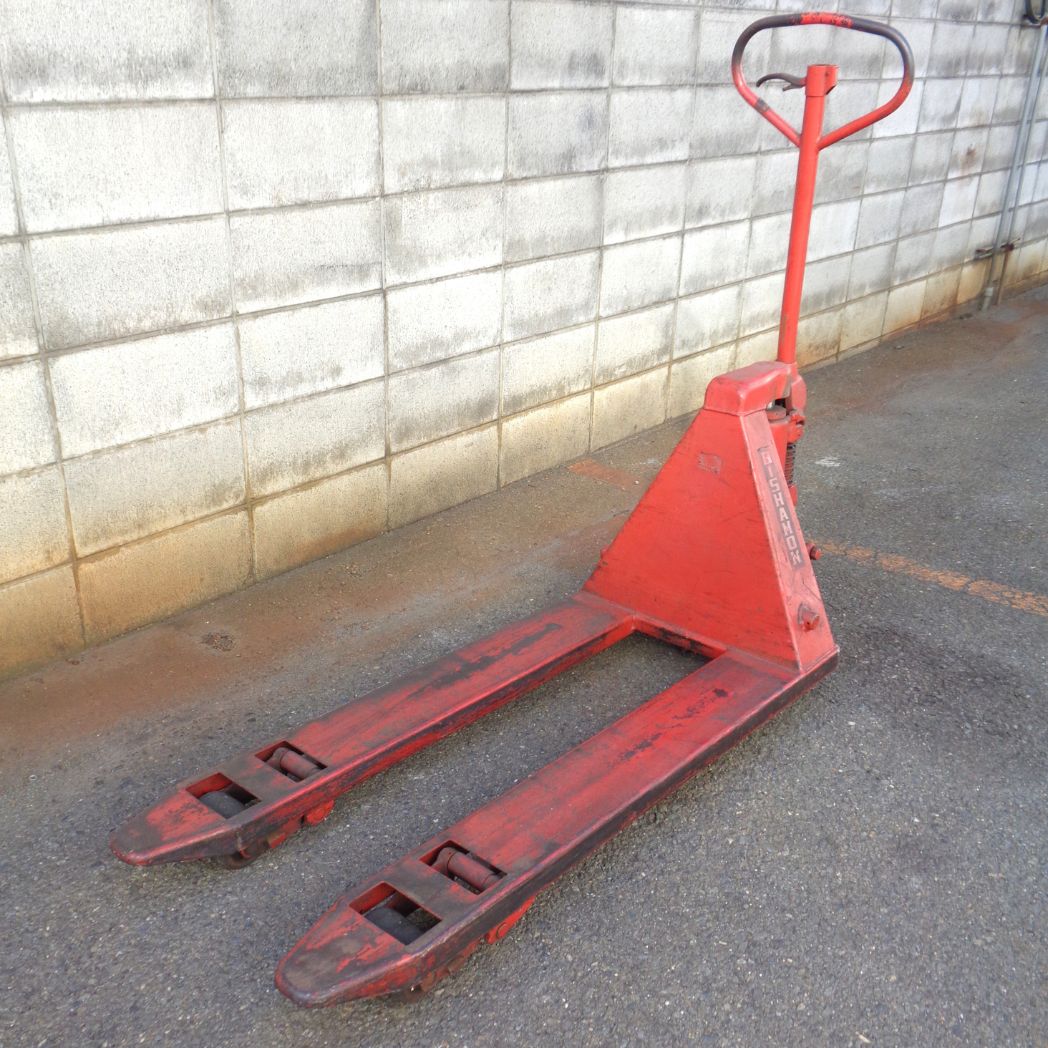 中古 ハンドパレットトラック｜積載1500kg｜ビシャモン