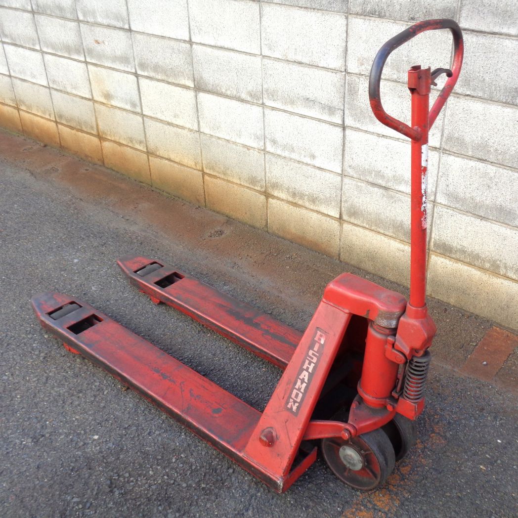 中古 ハンドパレットトラック｜積載1500kg｜ビシャモン