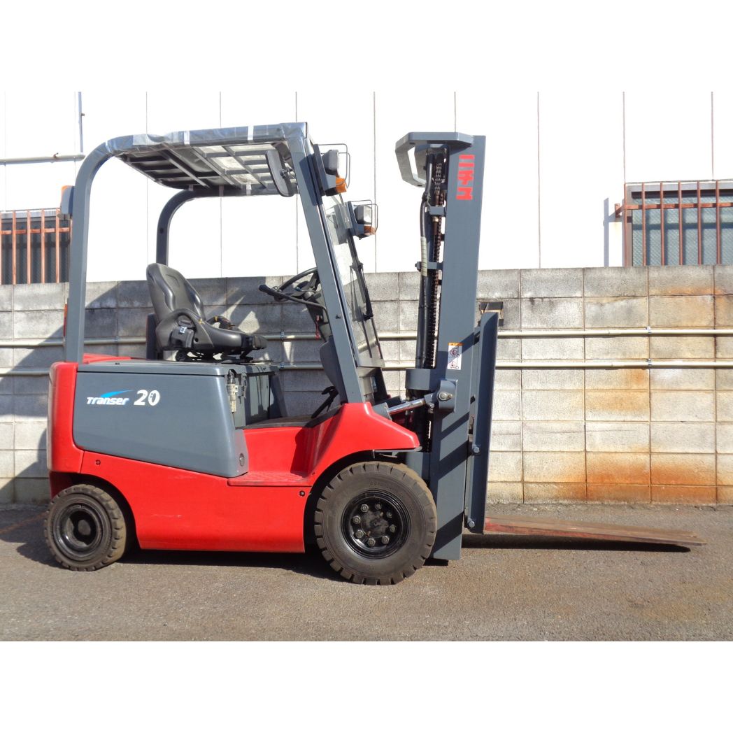 中古バッテリー式フォークリフト ニチユ トランサー FB20PN-75-450M 最大荷重2000kg