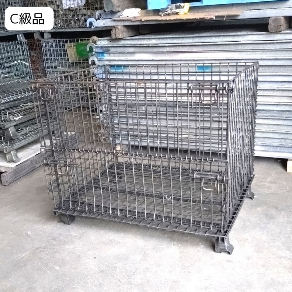 中古 メッシュパレット 1000×800×700 ピッチ50×50 – ぼんてん屋｜足場や足場材販売と買取の総合通販サイト