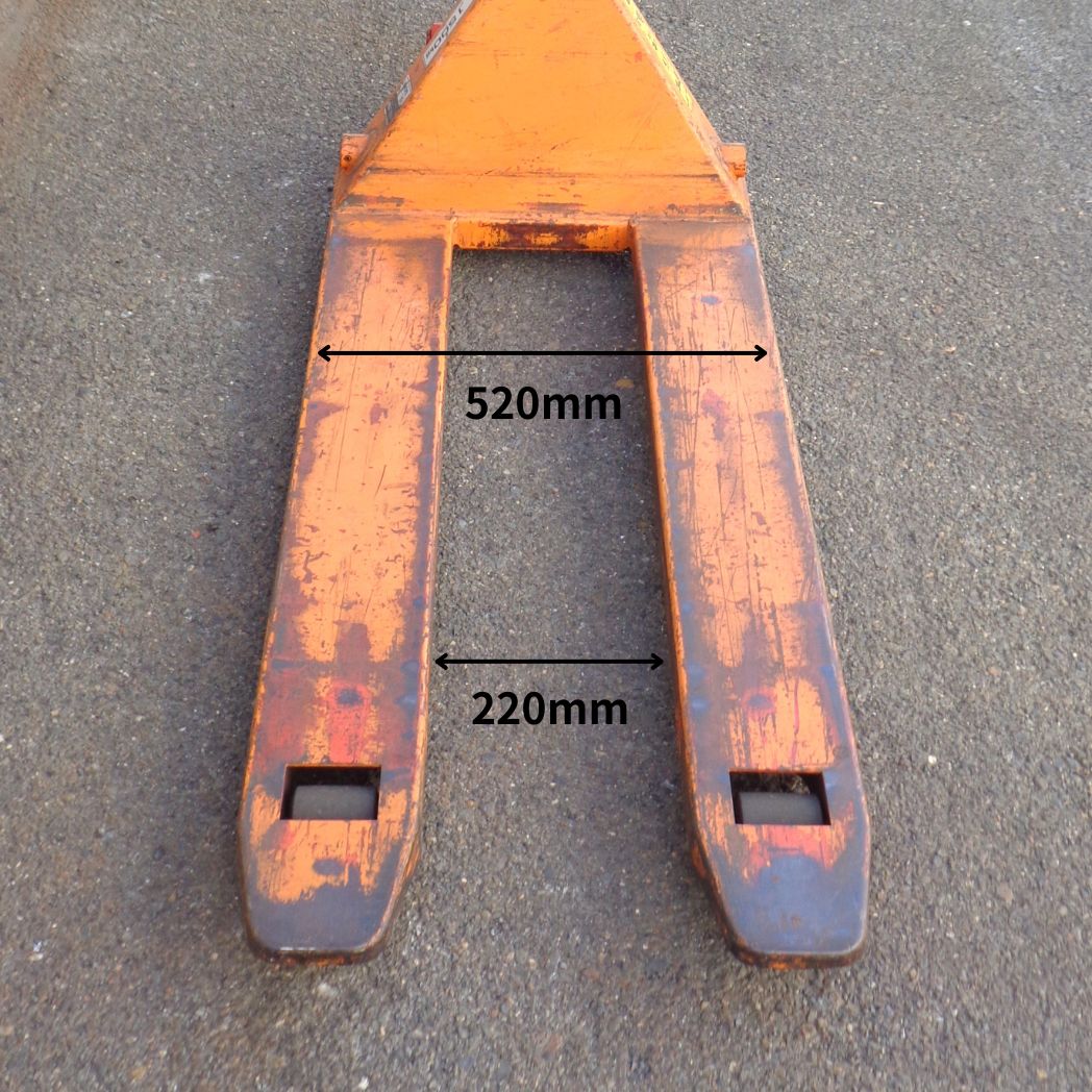 中古 ハンドパレットトラック｜積載1500kg｜をくだ屋技研