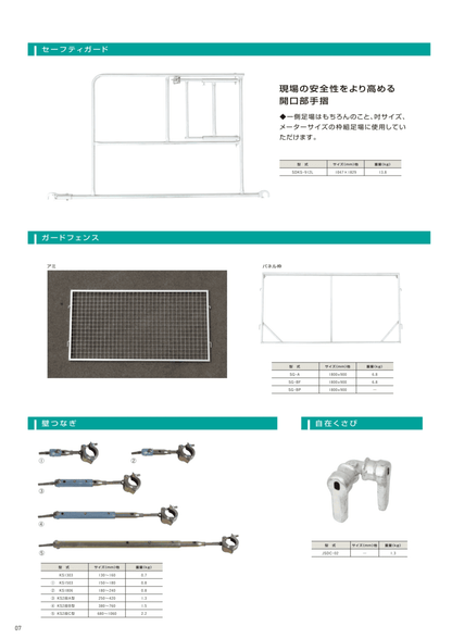 くさび式足場で作る簡易移動式足場セット 三栄工業