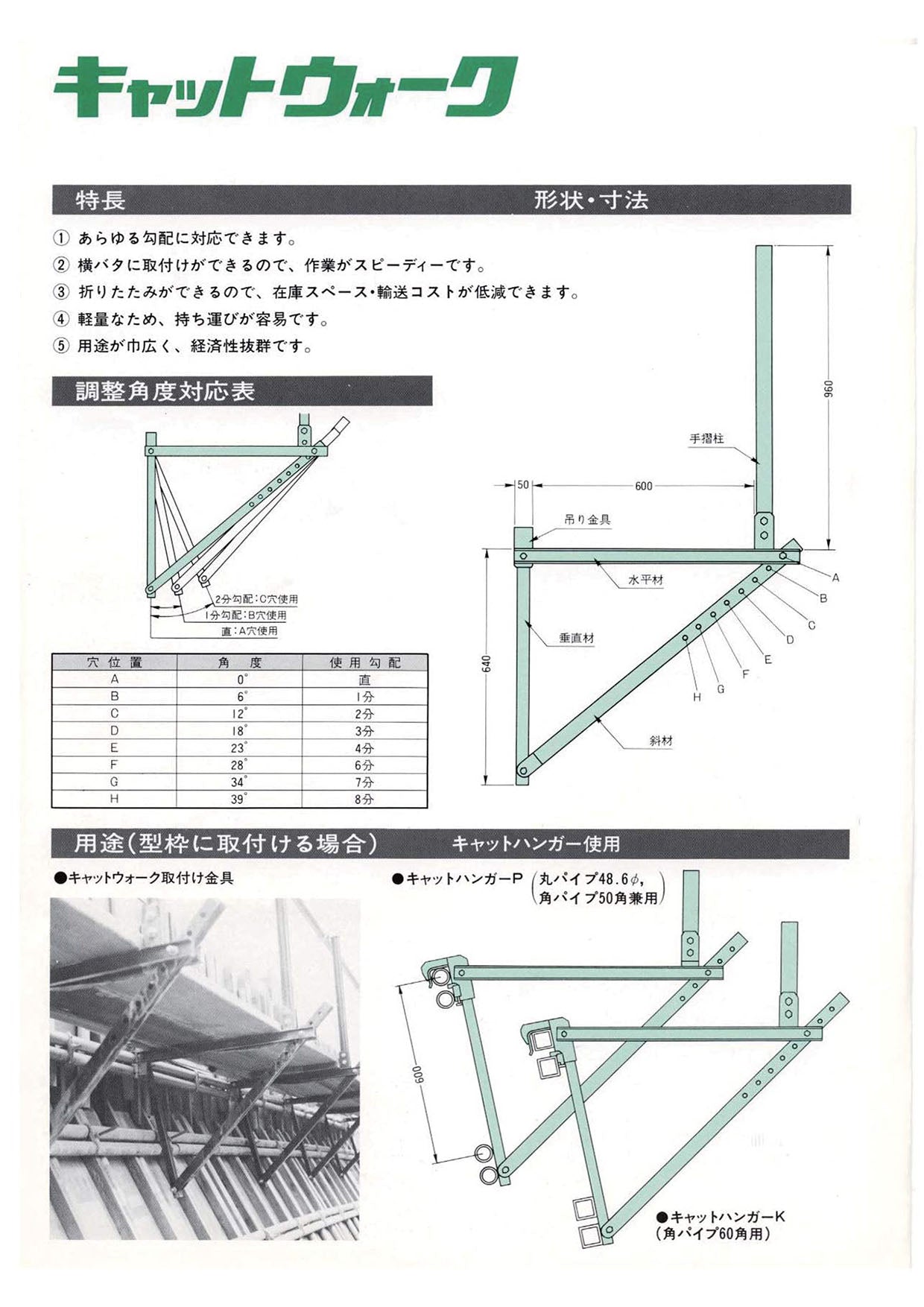 自在式足場ブラケット キャットウォーク 足場 岡部 3個セット – ぼんてん屋｜足場販売・買取の総合通販サイト